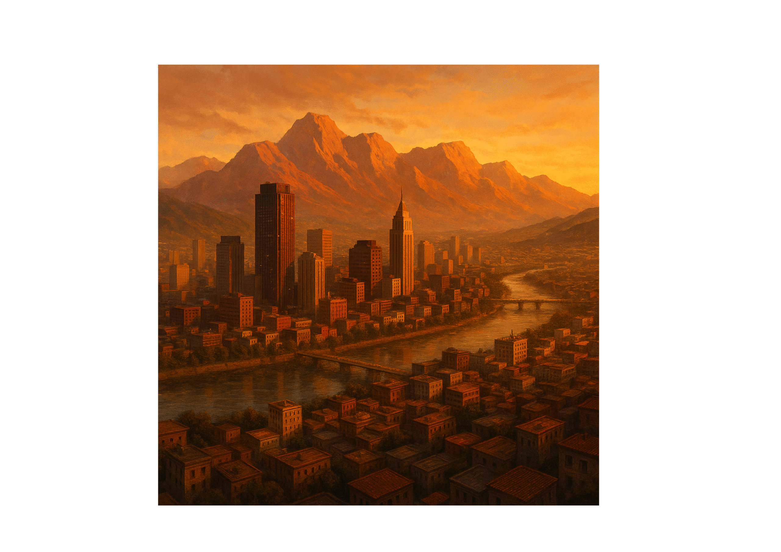 Snija — stolica południa u podnóża gór Anestrian