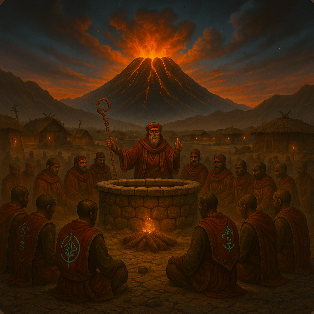 Wierni Altarowi pod Cieniem Urfu — mieszkańcy Berdanii podczas rytuału