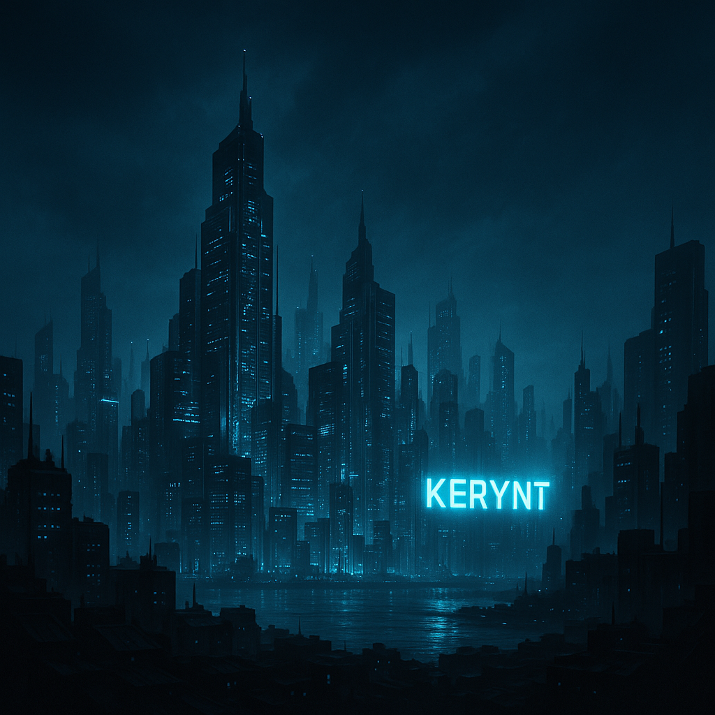 Premiera Lorthwind – futurystyczne miasto Kerynt nocą